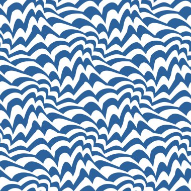 Geometrik dekoratif sanat seamless modeli