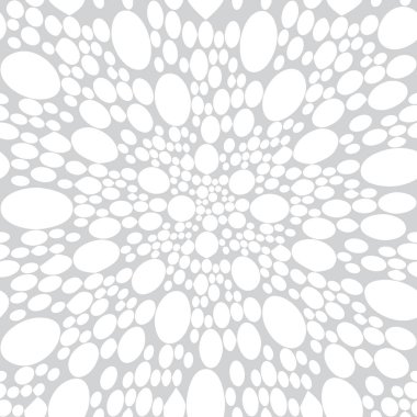 Soyut kesintisiz geometrik dekoratif vektör daire desen