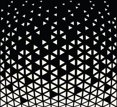 kesintisiz geometrik üçgen desen vektör arka plan