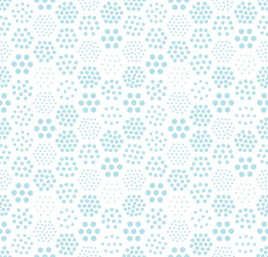 geometrik altıgen seamless modeli nokta tasarım