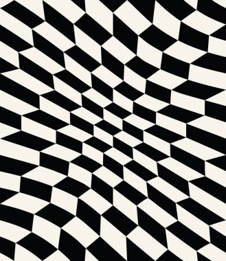 Soyut kesintisiz geometrik dekoratif vektör desen