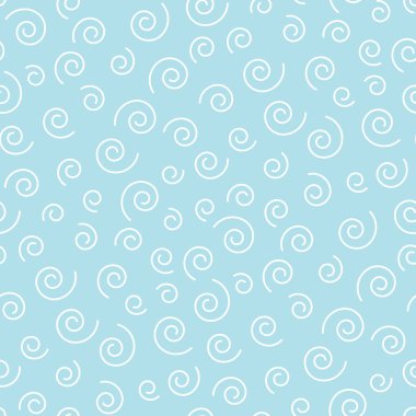 Memphis tarzı sarmal seamless modeli