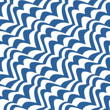 Geometrik dekoratif sanat seamless modeli