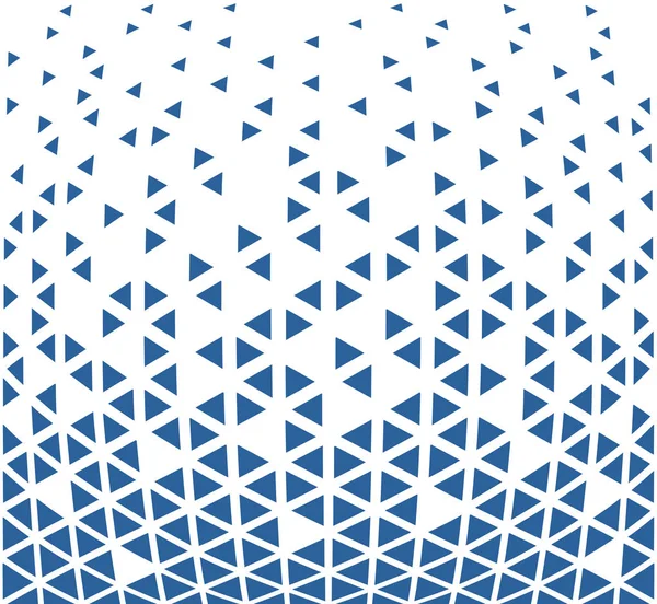 Abstrakta Sömlösa Geometriska Triangel Mönster Vektorbakgrund — Stock vektor