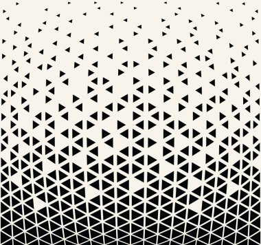 kesintisiz geometrik üçgen desen vektör arka plan
