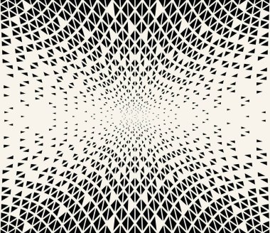 kesintisiz geometrik üçgen desen vektör arka plan