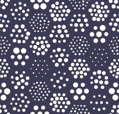 geometrik altıgen seamless modeli nokta tasarım