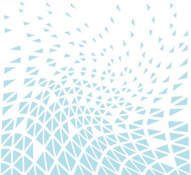 kesintisiz geometrik üçgen desen vektör arka plan