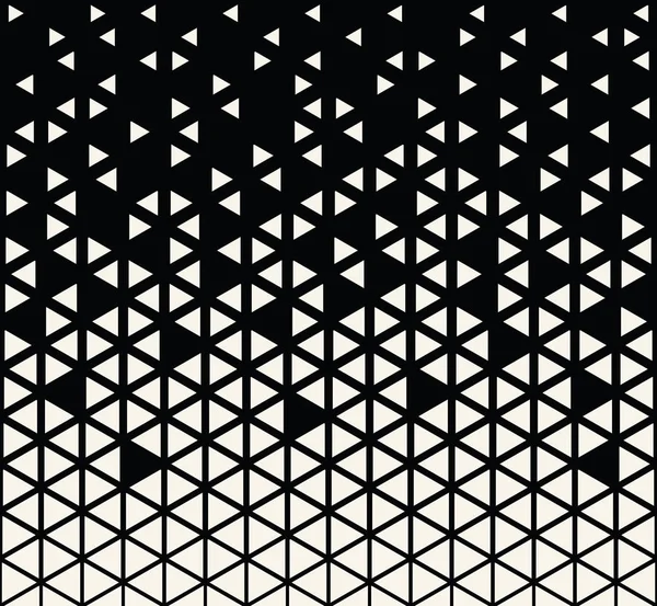 Abstracto Sin Costura Triángulo Geométrico Patrón Vector Fondo — Archivo Imágenes Vectoriales