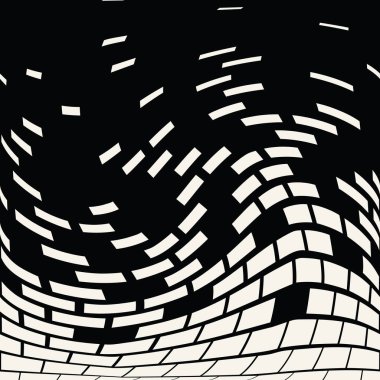 kesintisiz geometrik duvar desen vektör arka plan