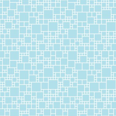 Soyut kesintisiz geometrik dekoratif vektör kare desen