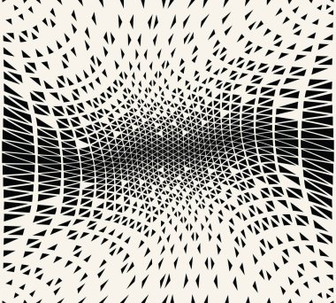 kesintisiz geometrik üçgen desen vektör arka plan