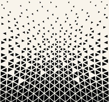 kesintisiz geometrik üçgen desen vektör arka plan