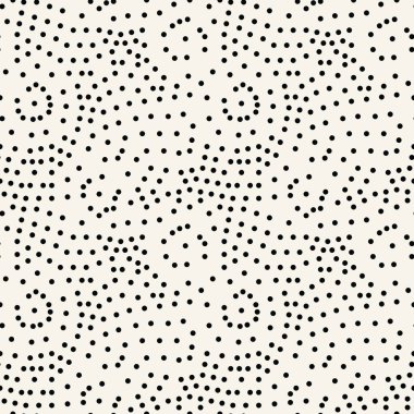 Soyut kesintisiz geometrik dekoratif vektör dotpattern