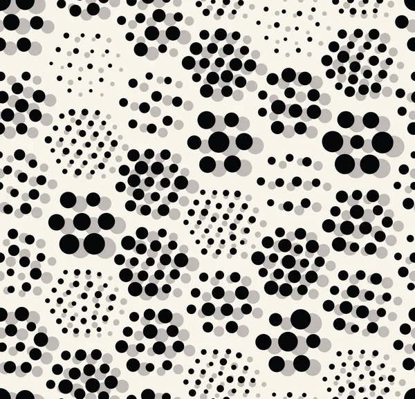 Motif Géométrique Hexagone Sans Couture Conception Trippy — Image vectorielle