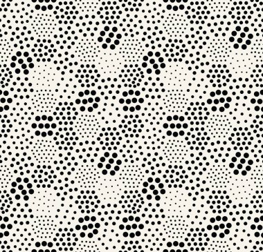 geometrik altıgen seamless modeli nokta tasarım