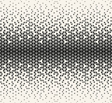 kesintisiz geometrik üçgen desen vektör arka plan