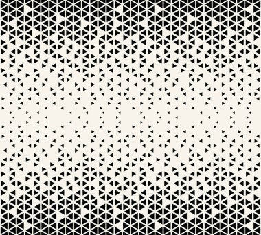 kesintisiz geometrik üçgen desen vektör arka plan