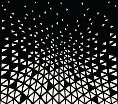 kesintisiz geometrik üçgen desen vektör arka plan