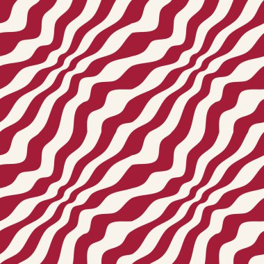 soyut dalgalı çizgiler seamless modeli