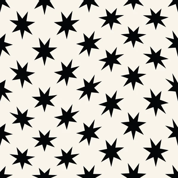 Kesintisiz geometrik vektör yıldız deseni. Retro tasarımı zemin dinamik doku.