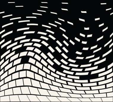 kesintisiz geometrik duvar desen vektör arka plan