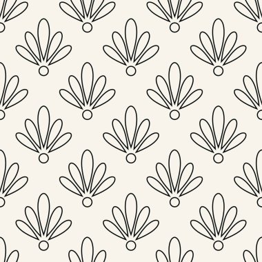 Soyut bez moda dikişsiz grafik desen