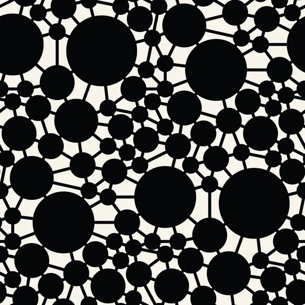 抽象无缝几何装饰矢量圆图案 — 图库矢量图片