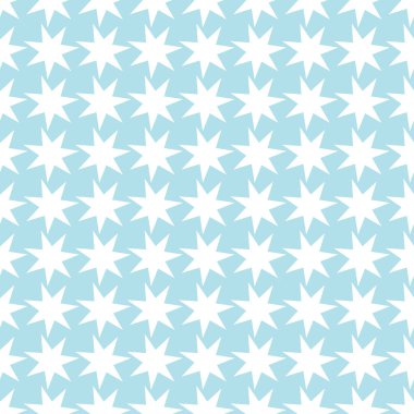 Kesintisiz geometrik vektör yıldız deseni. Retro tasarımı zemin doku.