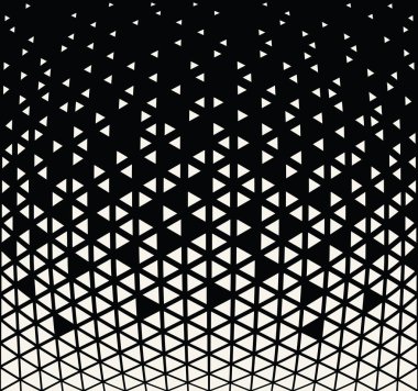 kesintisiz geometrik üçgen desen vektör arka plan