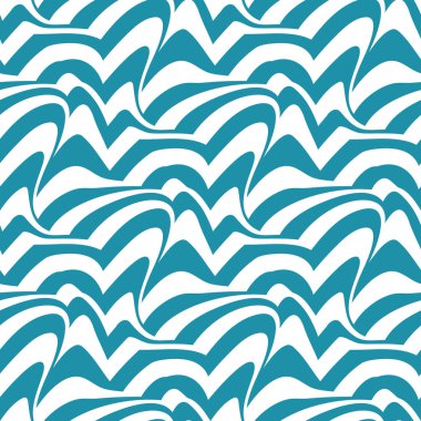 Geometrik dekoratif sanat seamless modeli