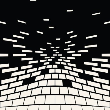 kesintisiz geometrik duvar desen vektör arka plan