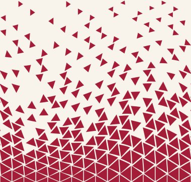 Soyut geometrik hipster moda baskı üçgeni deseni