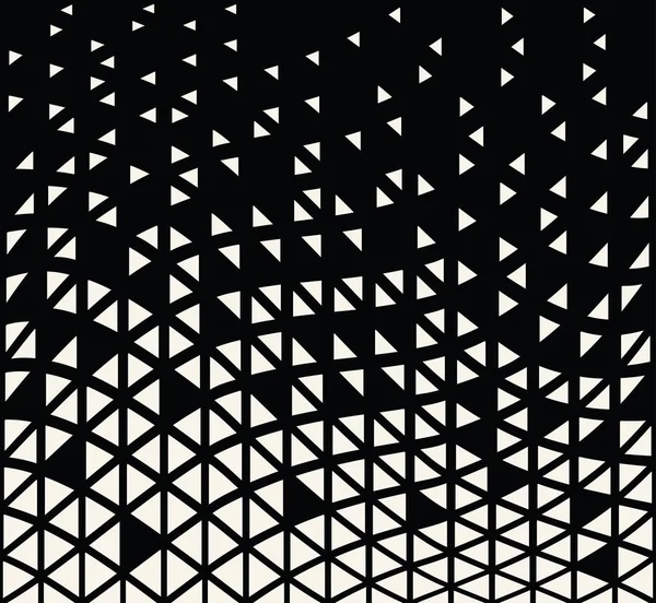 Abstracte Naadloze Geometrische Driehoek Patroon Vector Achtergrond — Stockvector