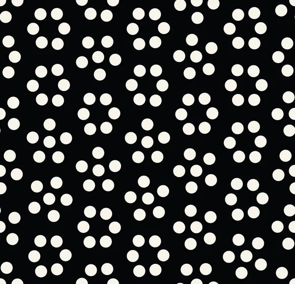 Geometric Hexagon Seamless Pattern Dot Design — Stock Vector
