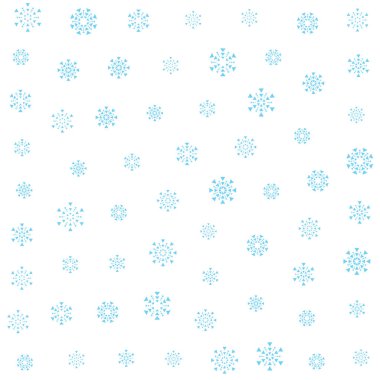 Noel kar tanesi sorunsuz vektör arka plan, kağıt seamless modeli kaydırma kış
