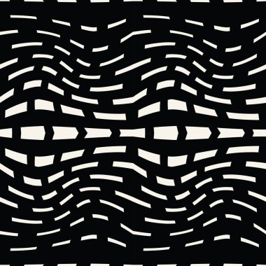 kesintisiz geometrik kesik çizgiler desen vektör arka plan