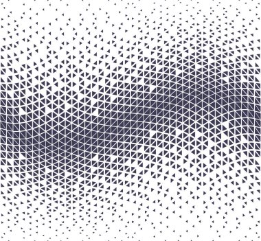 kesintisiz geometrik üçgen desen vektör arka plan
