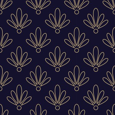 Soyut bez moda dikişsiz grafik desen