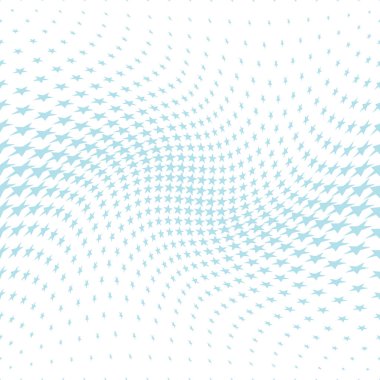 Yıldız ile geometrik yarım ton vektör desen. Kenarlık, tasarım öğesi veya arka plan olarak kullanılabilir.