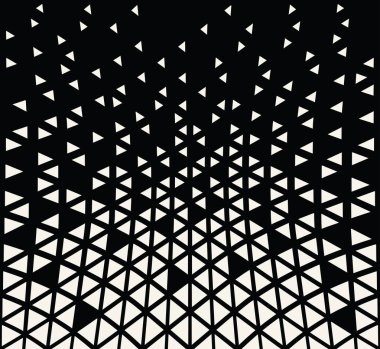 kesintisiz geometrik üçgen desen vektör arka plan