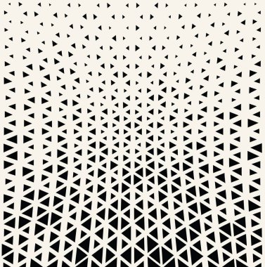 üçgen yarı ton seamless modeli, en az geometrik arka plan doku yazdırma