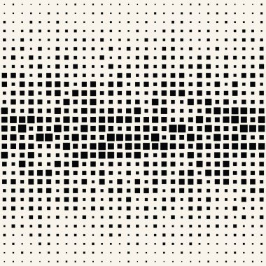 Kare yarı ton seamless modeli, en az geometrik arka sınır doku