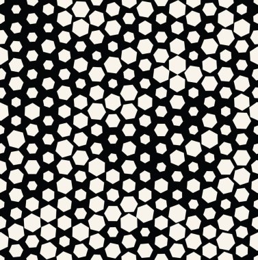 altıgen yarı ton kesintisiz en az tasarım deseni, geometrik arka plan doku yazdırın