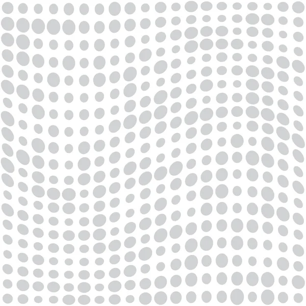 Dot Halftone Seamless Pattern Minimal Geometric Background Print Texture — Stock Vector