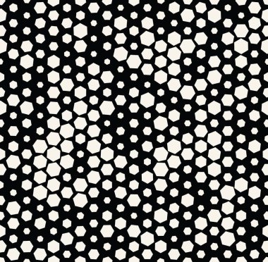 altıgen yarı ton kesintisiz en az tasarım deseni, geometrik arka plan doku yazdırın