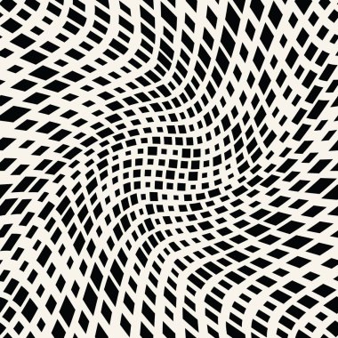 kareler trippy seamless modeli, en az geometrik arka plan doku yazdırma