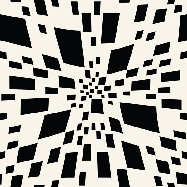 Soyut kesintisiz geometrik dekoratif vektör kare desen