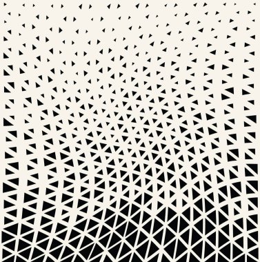 üçgen yarı ton seamless modeli, en az geometrik arka sınır doku