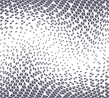 kesintisiz geometrik üçgen desen vektör arka plan